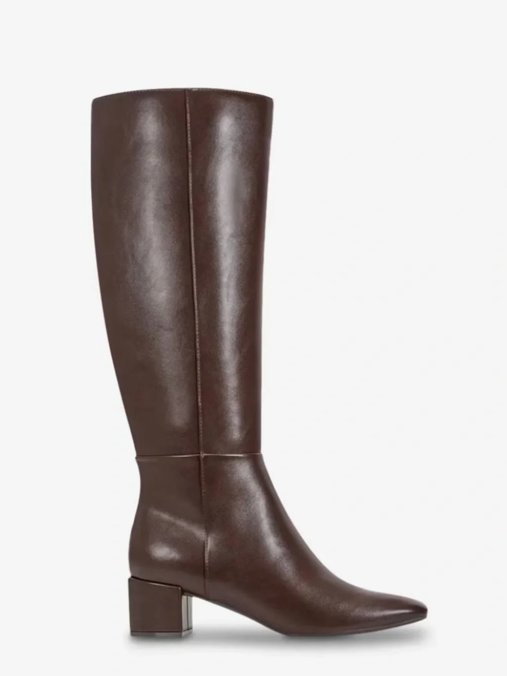 Bandolino Women's Dark Brown Leather Knee-High Boots
